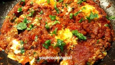 Akoori ( Indian styled Scrambled eggs ) preparation photo 1