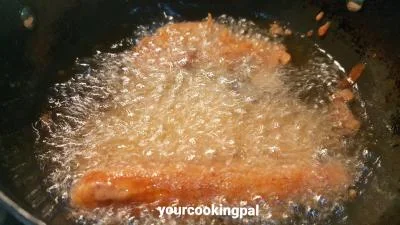 Baby Corn Schezwan Fingers preparation