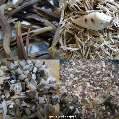 Banana Flower Vegetable preparation