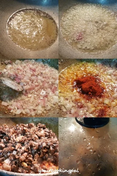 Banana Flower Vegetable preparation