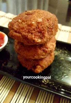 Beetroot Cutlets preparation photo 3