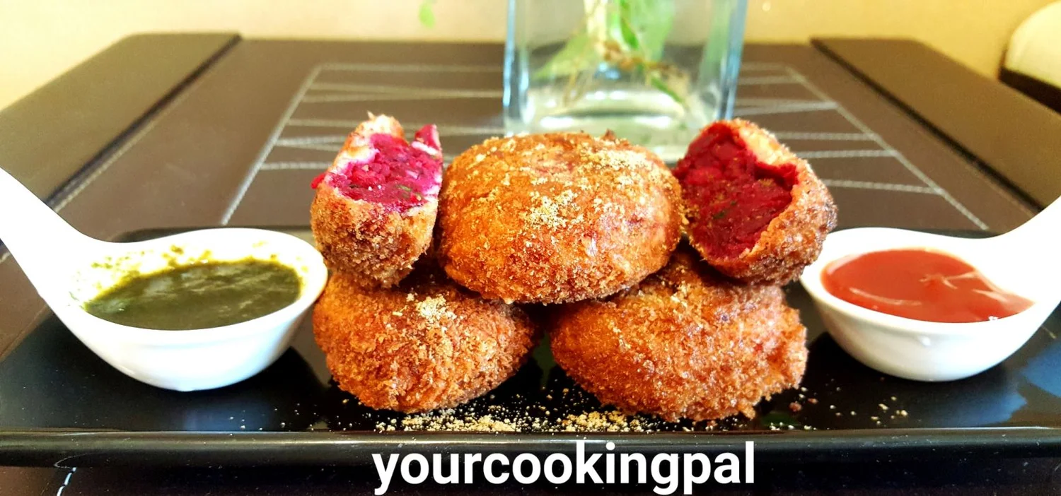 Beetroot Cutlets preparation photo 4