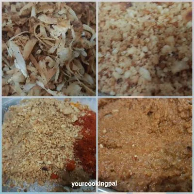 Bharli Vangi - Maharashtrian style stuffed Eggplants preparation