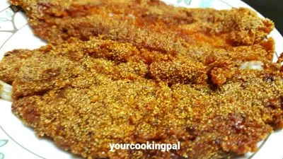 Bombil Fry preparation photo 2