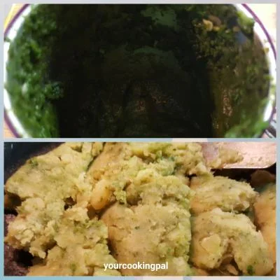 Bread Roll with Potato Filling preparation