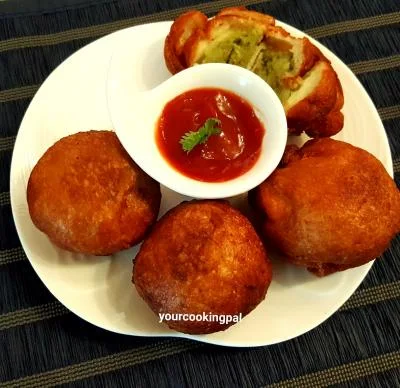 Bread Roll with Potato Filling preparation photo 1