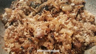 Cauliflower Potato Curry preparation