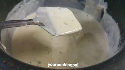 Cheese Fondue preparation