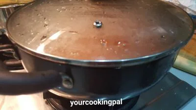Cheese Pav Bhaji Fondue preparation