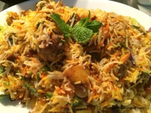 Chicken Biryani preparation
