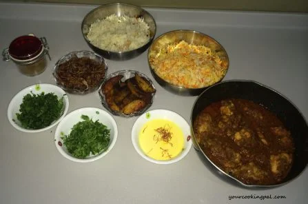 Chicken Biryani preparation photo 1