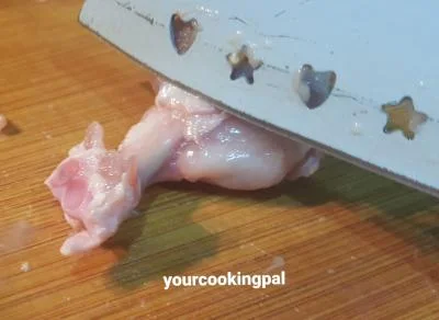Chicken Lollypop preparation