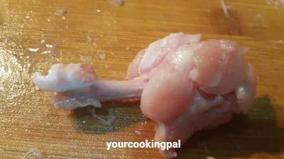 Chicken Lollypop preparation