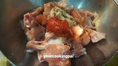 Chicken Lollypop preparation
