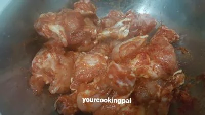 Chicken Lollypop preparation