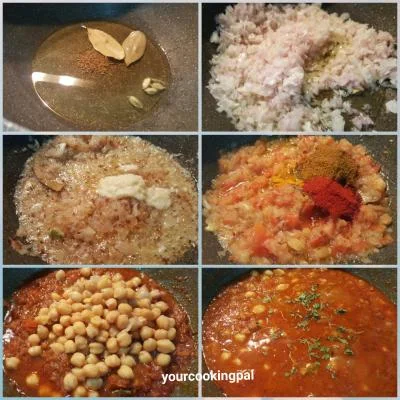 Chole - How to make Chole preparation
