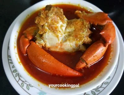 Crab Curry preparation photo 1
