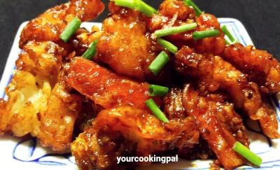 Crispy Vegetables in Sweet and Sour Sauce preparation photo 5
