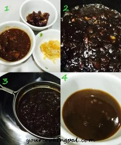 Date Tamarind Chutney preparation