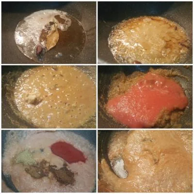 Dum Aloo preparation