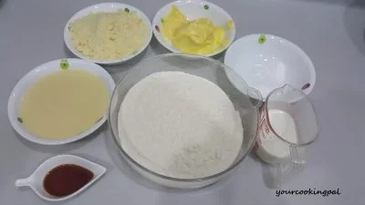 Eggless Mawa Cup Cakes preparation