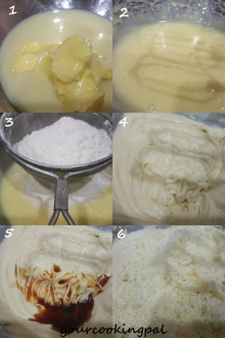 Eggless Mawa Cup Cakes preparation