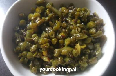French Beans Stir Fry - Farasbi Bhaaji preparation photo 1
