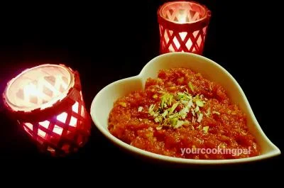 Gajar Halwa - Carrot Halva preparation photo 1