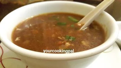 Hot and Sour Chicken Soup preparation photo 2