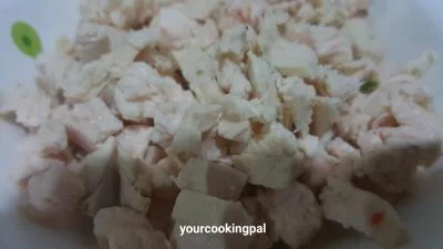 Hot and Sour Chicken Soup preparation
