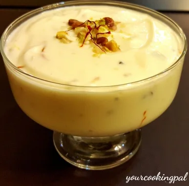 Instant Srikhand - How to make Homemade Shrikhand preparation photo 1