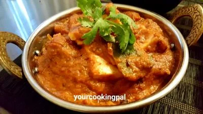 Kadhai Paneer preparation