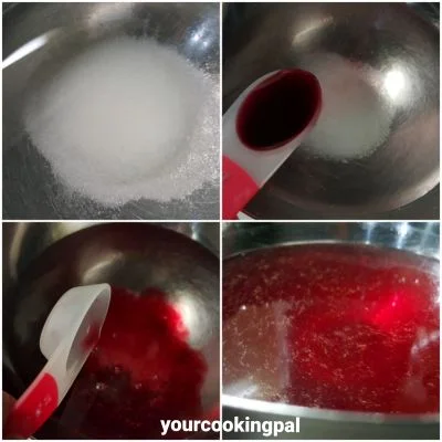 Kokum Sharbat - Juice preparation