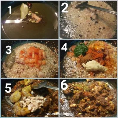 Kolambi Bhaat preparation