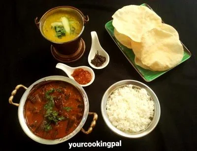 Mango Dal preparation