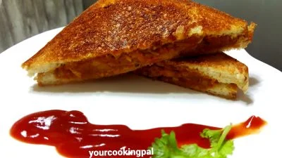 Masala Toast Sandwich preparation photo 5