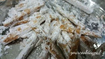 Masala Yam French Fries preparation