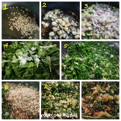 Methi ki Sabzi - How to make Fenugreek Vegetable preparation photo 1