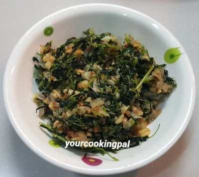 Methi ki Sabzi - How to make Fenugreek Vegetable preparation photo 2