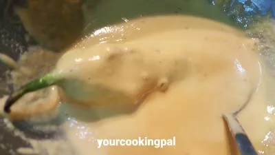 Mirchi Bhajji - Chilli Fritter preparation
