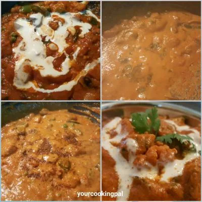 Mix Veg Makhani preparation