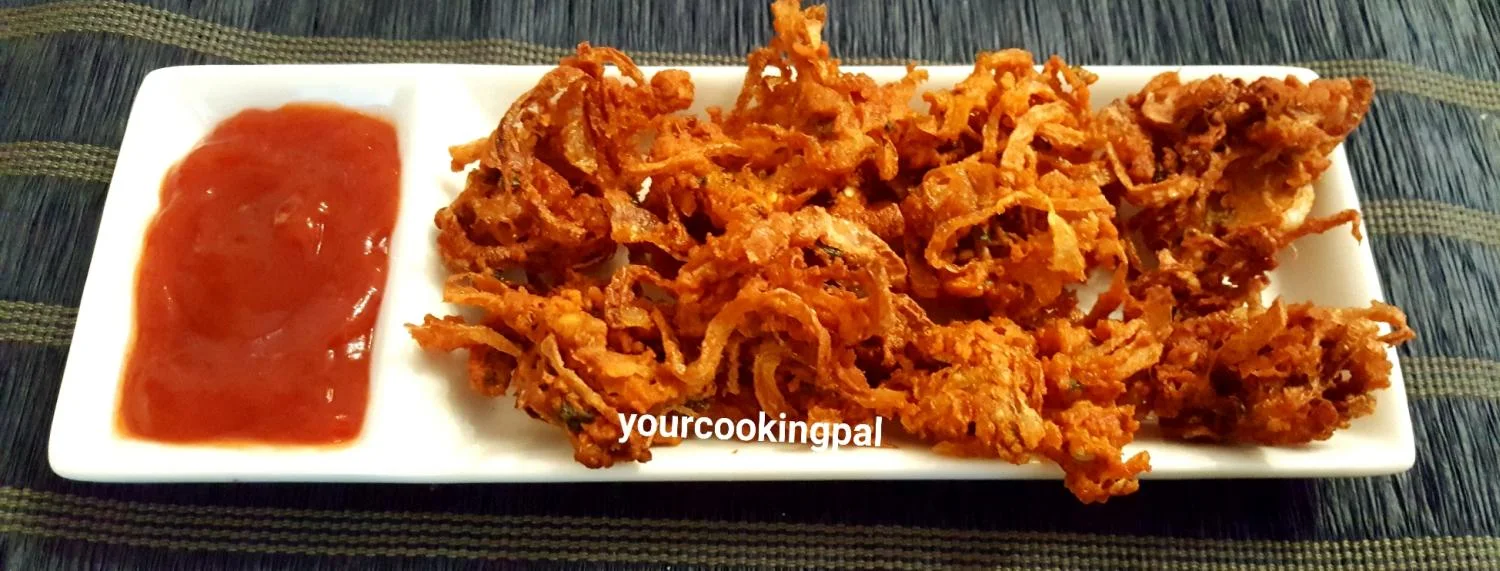 Onion Fritters - Kanda Bhaji preparation photo 4