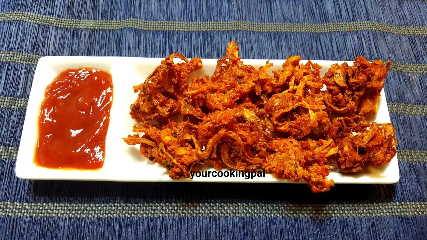 Onion Fritters - Kanda Bhaji preparation photo 3