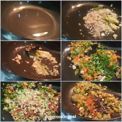Palak Dal - Spinach Dal preparation photo 4