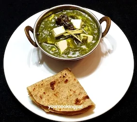 Palak Paneer preparation photo 1
