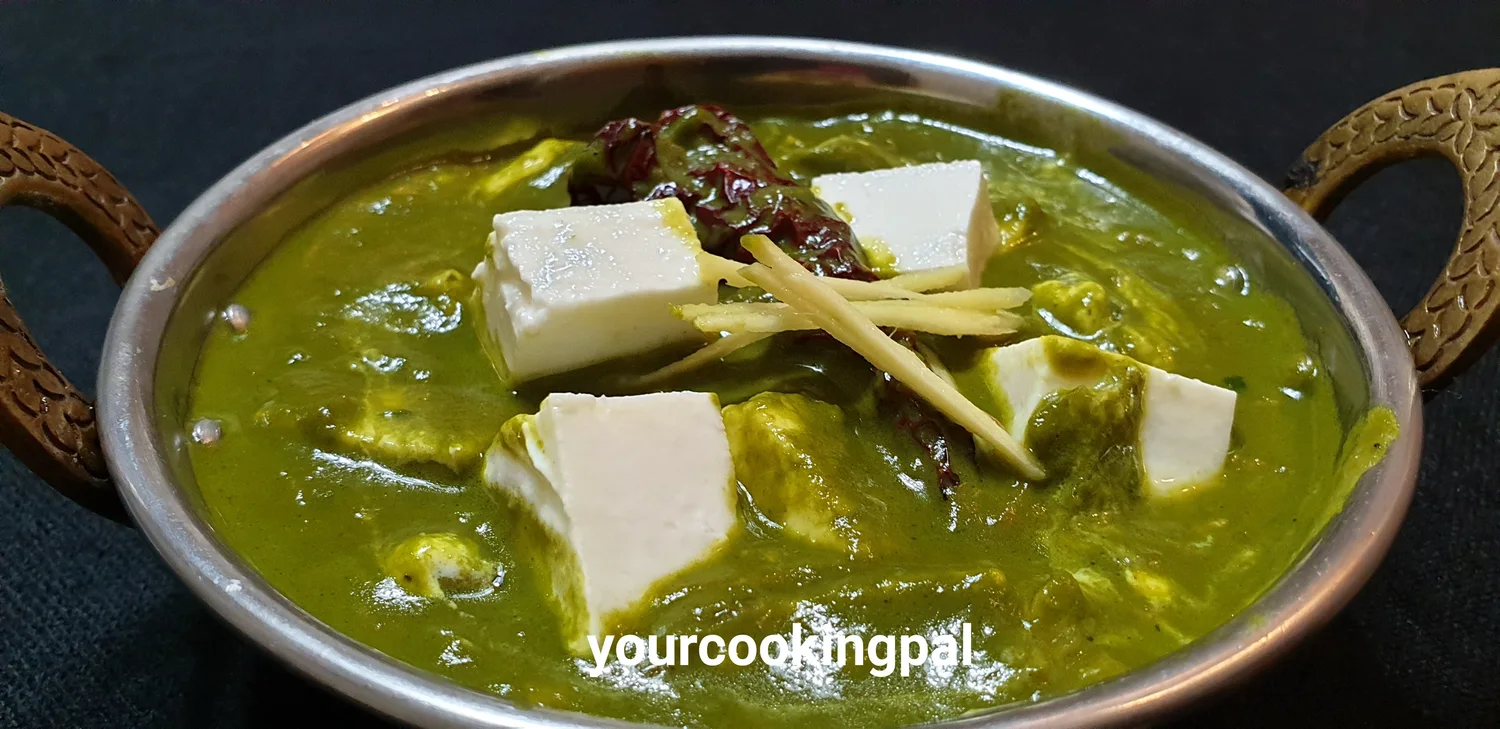 Palak Paneer preparation photo 2