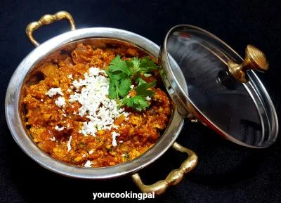 Paneer Burji preparation photo 2