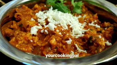 Paneer Burji preparation photo 3