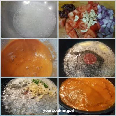 Paneer Butter Masala ( How to make Paneer Makhani ) preparation