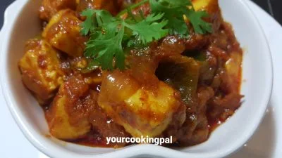 Paneer Capsicum Veggie preparation photo 1